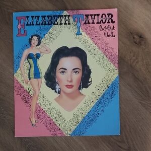 Elizabeth Taylor Cut-Out Paper Dolls Book